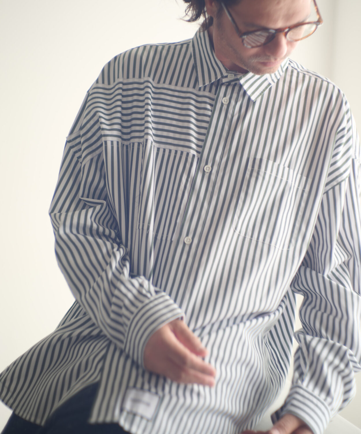 【予約商品9月中旬〜下旬】JamesFabricanarchyshirt_AP2525007_シャツ1