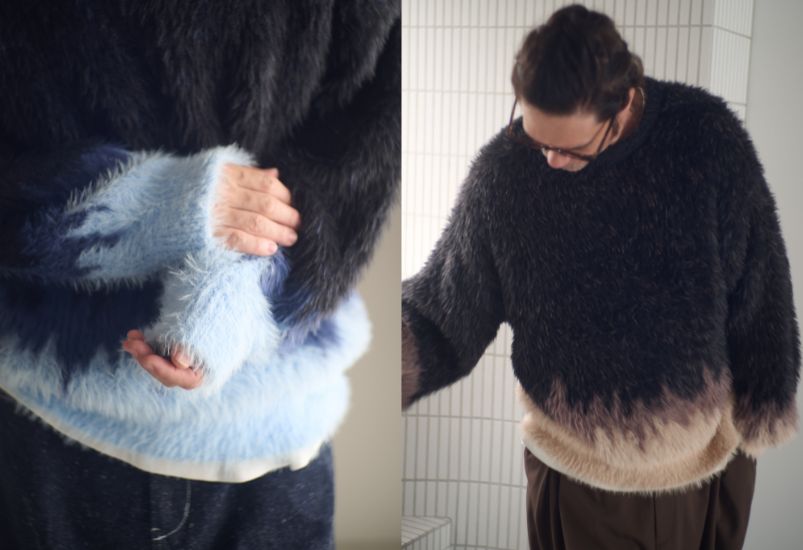 一捻りのトップスで、秋冬をもっと自由に楽しむ。