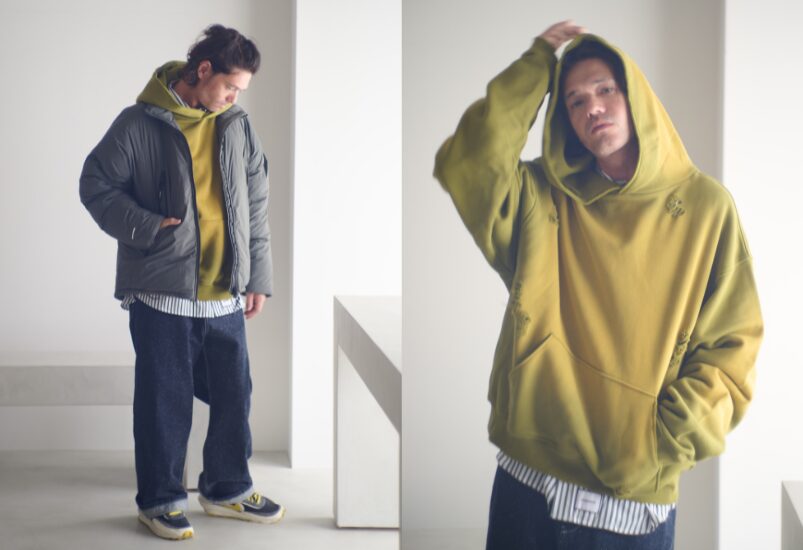 こなれ感は、計算された“ダメージ”から。