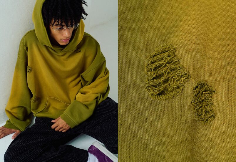 こなれ感は、計算された“ダメージ”から。